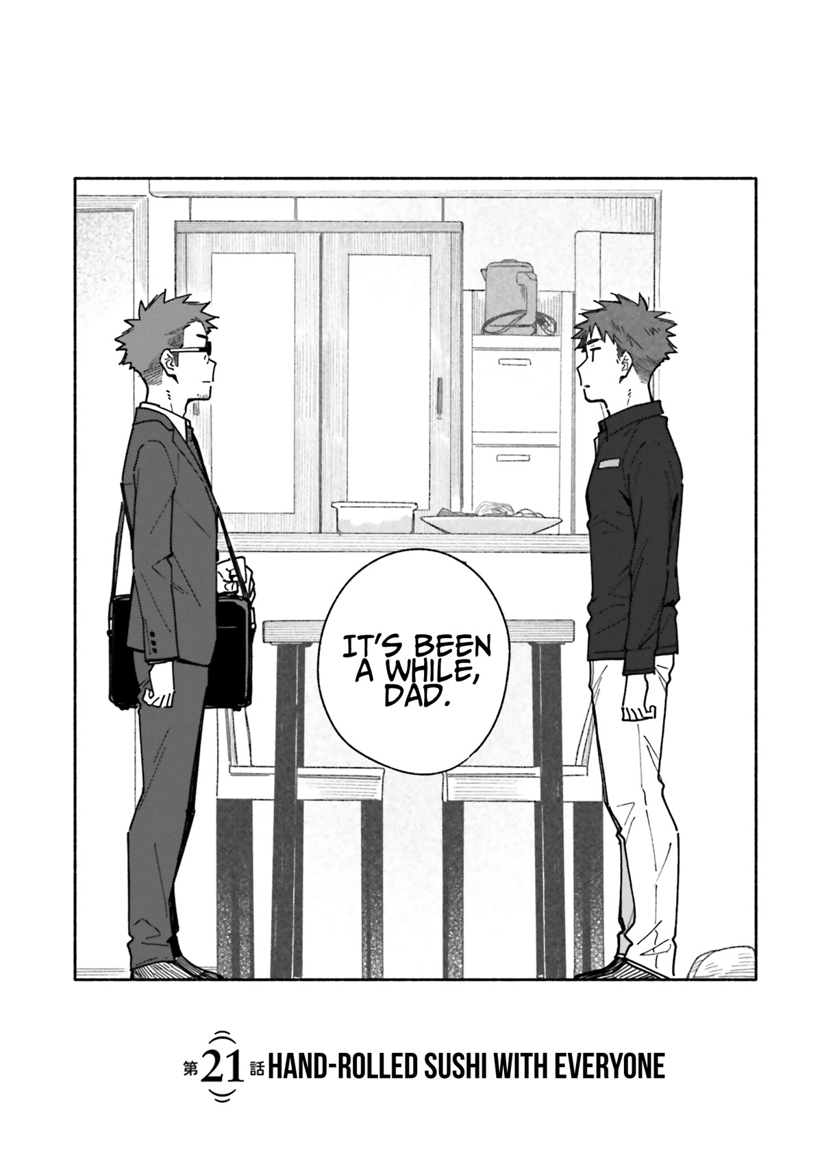 Aikagi-kun to Shiawase Gohan Chapter 21 page 5 - Chapter 21: Hand-Rolled Sushi with Everyone
