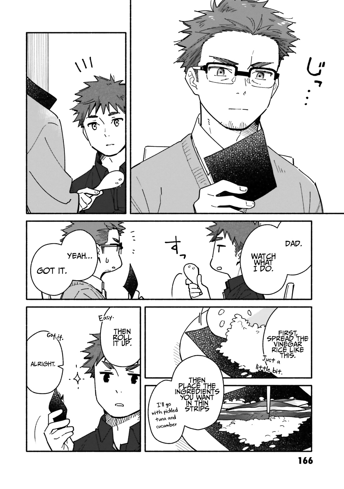 Aikagi-kun to Shiawase Gohan Chapter 21 page 8 - Chapter 21: Hand-Rolled Sushi with Everyone
