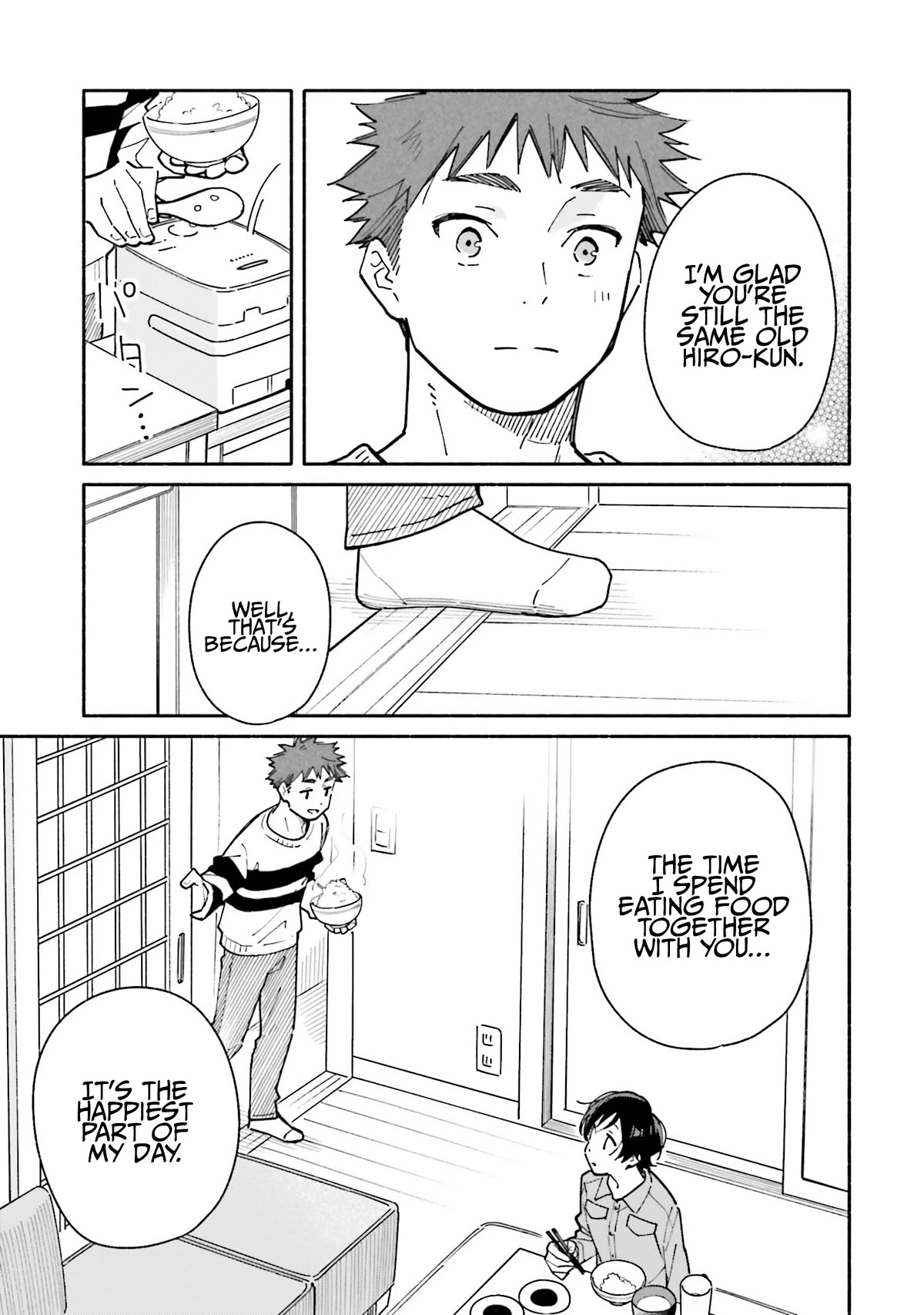 Aikagi-kun to Shiawase Gohan Chapter 23 page 20 - Chapter 23: A Spare Key and a Happy Meal