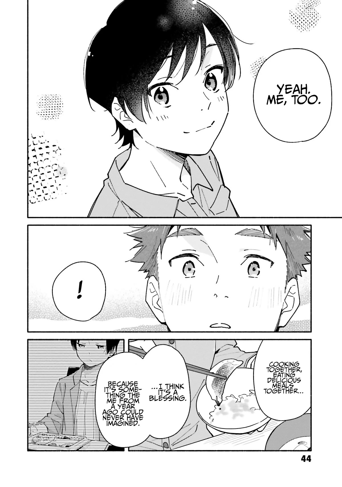 Aikagi-kun to Shiawase Gohan Chapter 23 page 21 - Chapter 23: A Spare Key and a Happy Meal