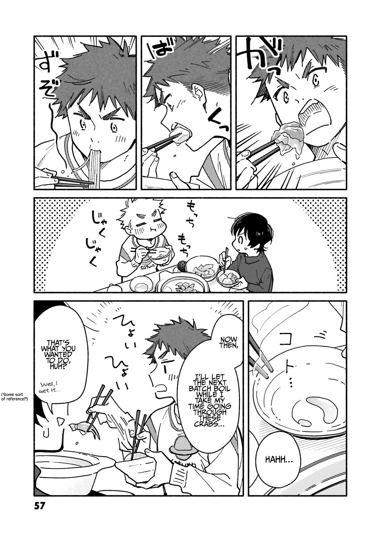 Aikagi-kun to Shiawase Gohan Chapter 24 page 10 - Chapter 24: Winter’s Delights, Still Faraway