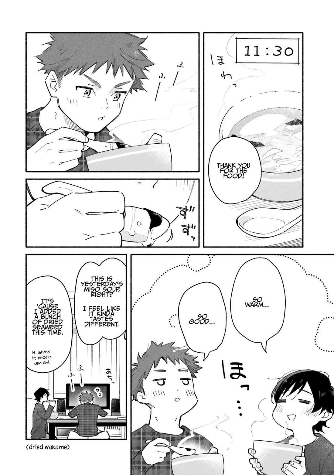 Aikagi-kun to Shiawase Gohan Chapter 26 page 6 - Chapter 26: Seasonal A La Carte