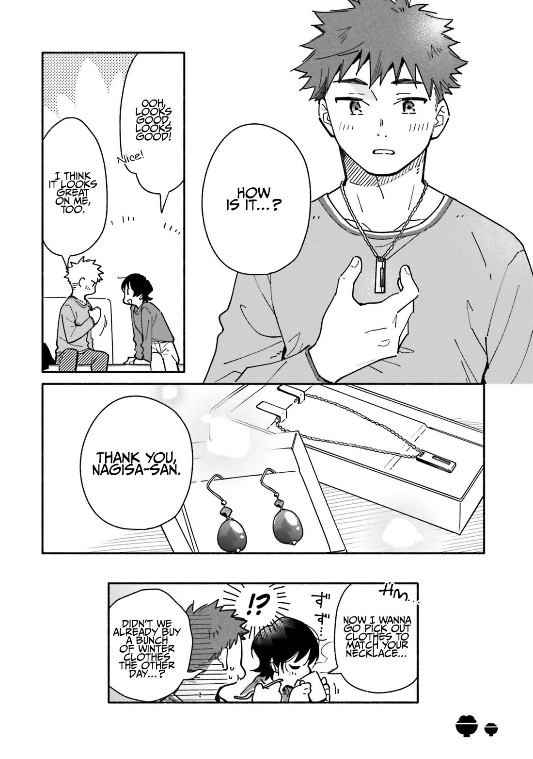 Aikagi-kun to Shiawase Gohan Chapter 27.5 page 6 - Chapter 27.5: Gift