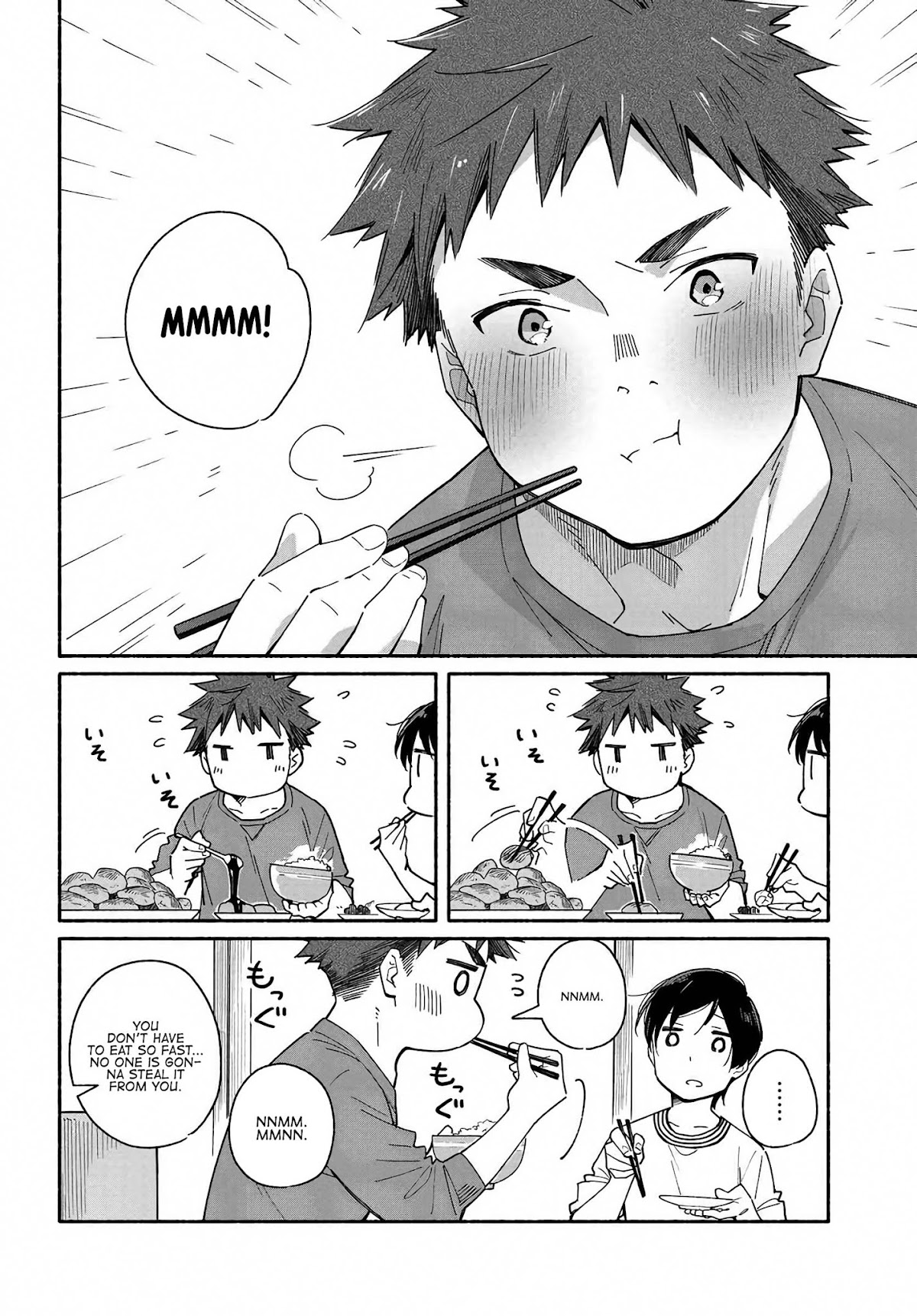Aikagi-kun to Shiawase Gohan Chapter 3 page 10 - Chapter 3: I Want to Eat Hamburg Steak