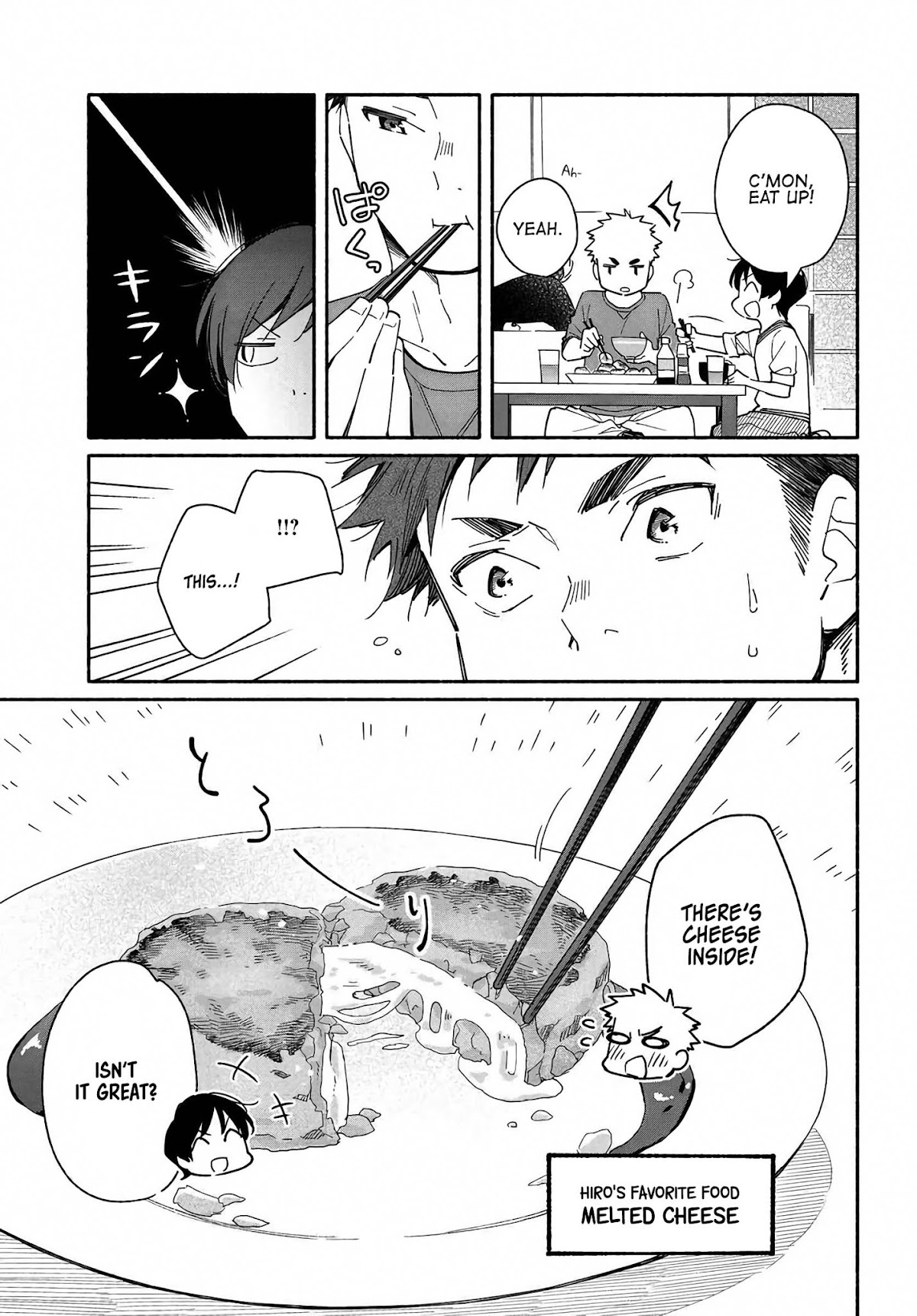 Aikagi-kun to Shiawase Gohan Chapter 3 page 15 - Chapter 3: I Want to Eat Hamburg Steak