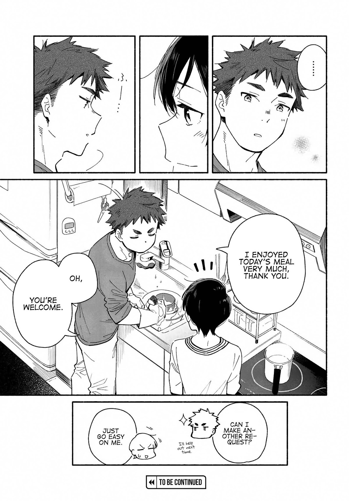 Aikagi-kun to Shiawase Gohan Chapter 3 page 23 - Chapter 3: I Want to Eat Hamburg Steak