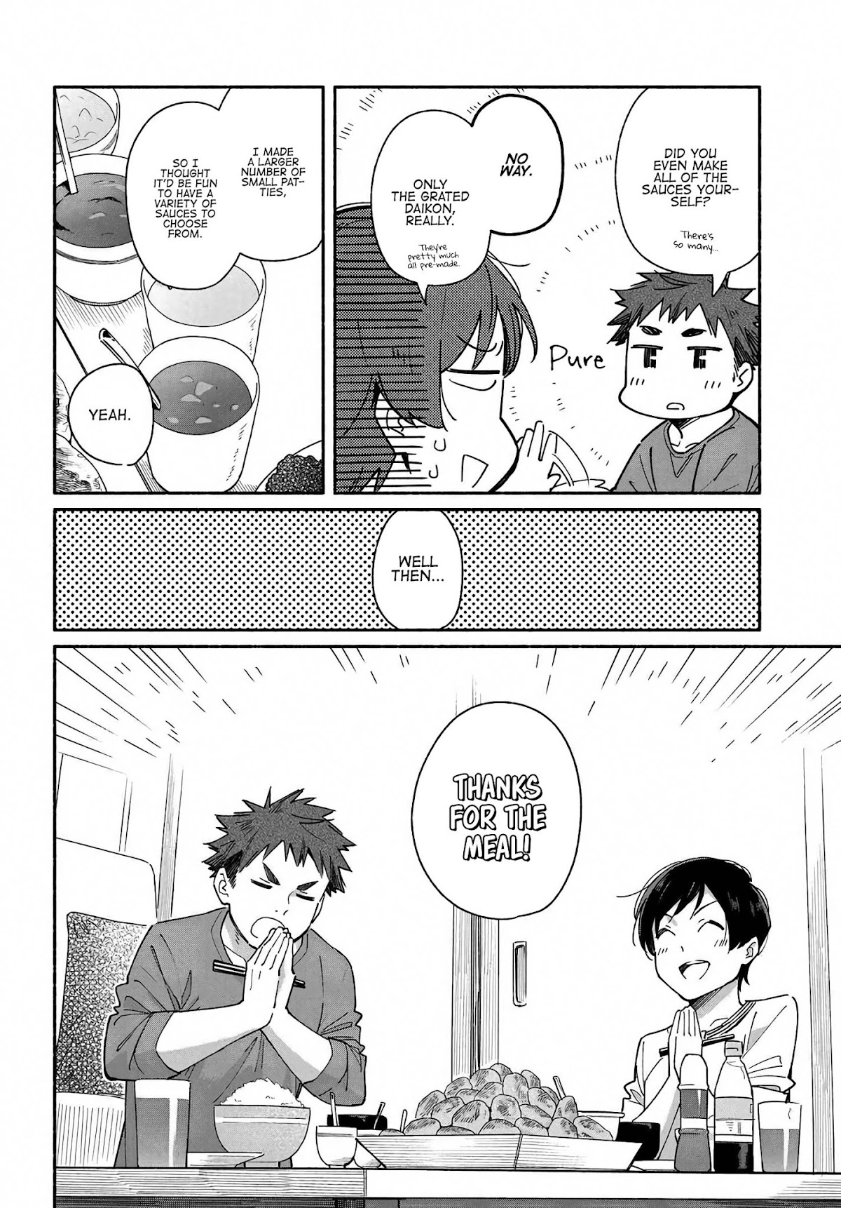 Aikagi-kun to Shiawase Gohan Chapter 3 page 8 - Chapter 3: I Want to Eat Hamburg Steak