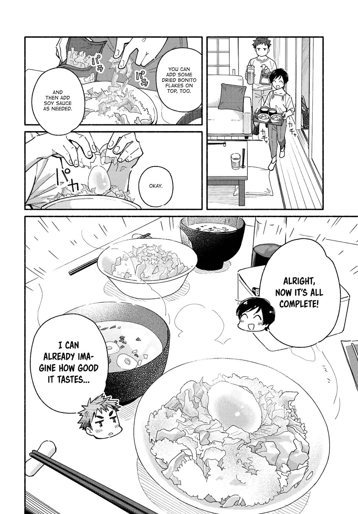 Aikagi-kun to Shiawase Gohan Chapter 5 page 12 - Chapter 5: A Mild, Gentle Flavor