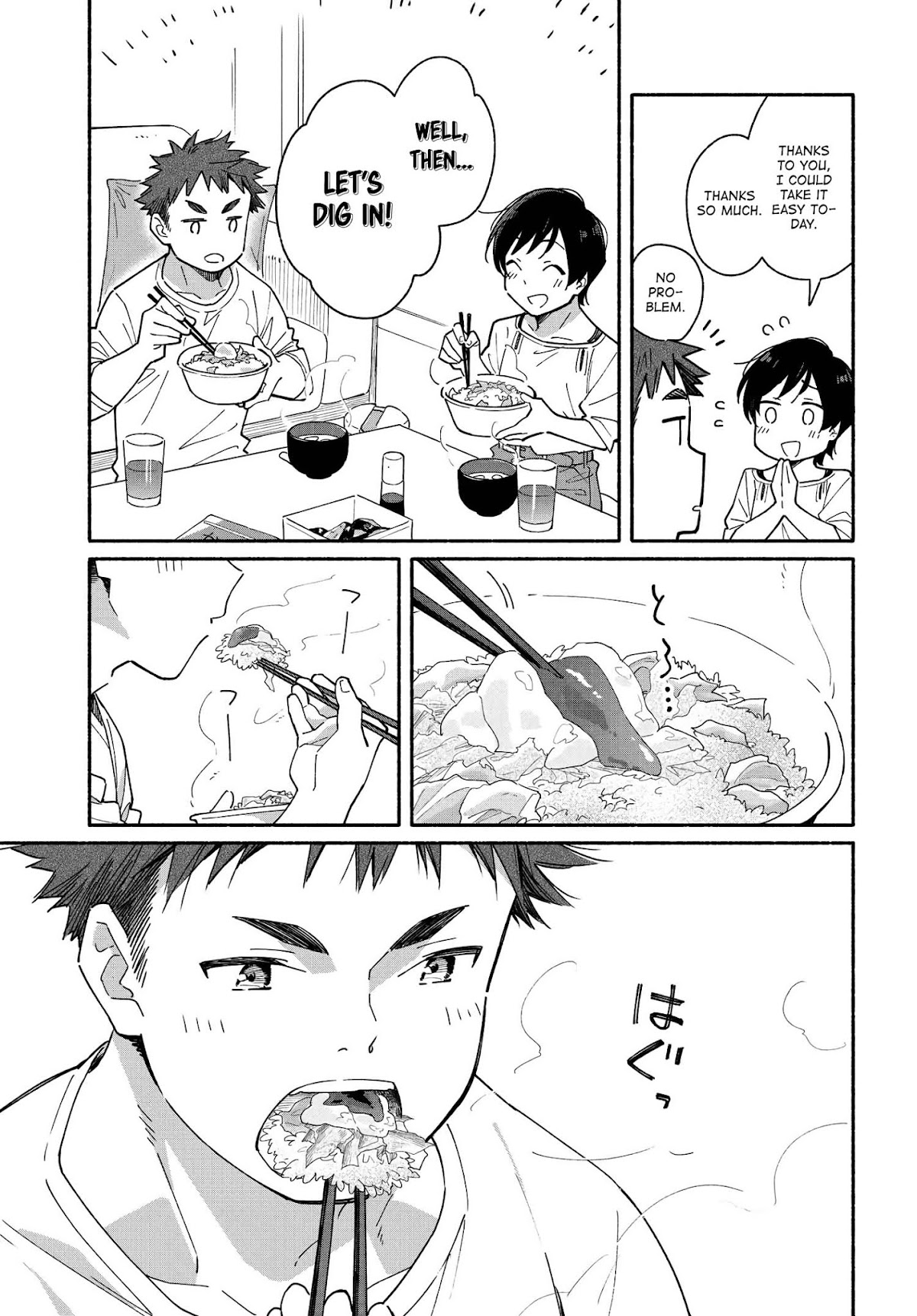 Aikagi-kun to Shiawase Gohan Chapter 5 page 13 - Chapter 5: A Mild, Gentle Flavor