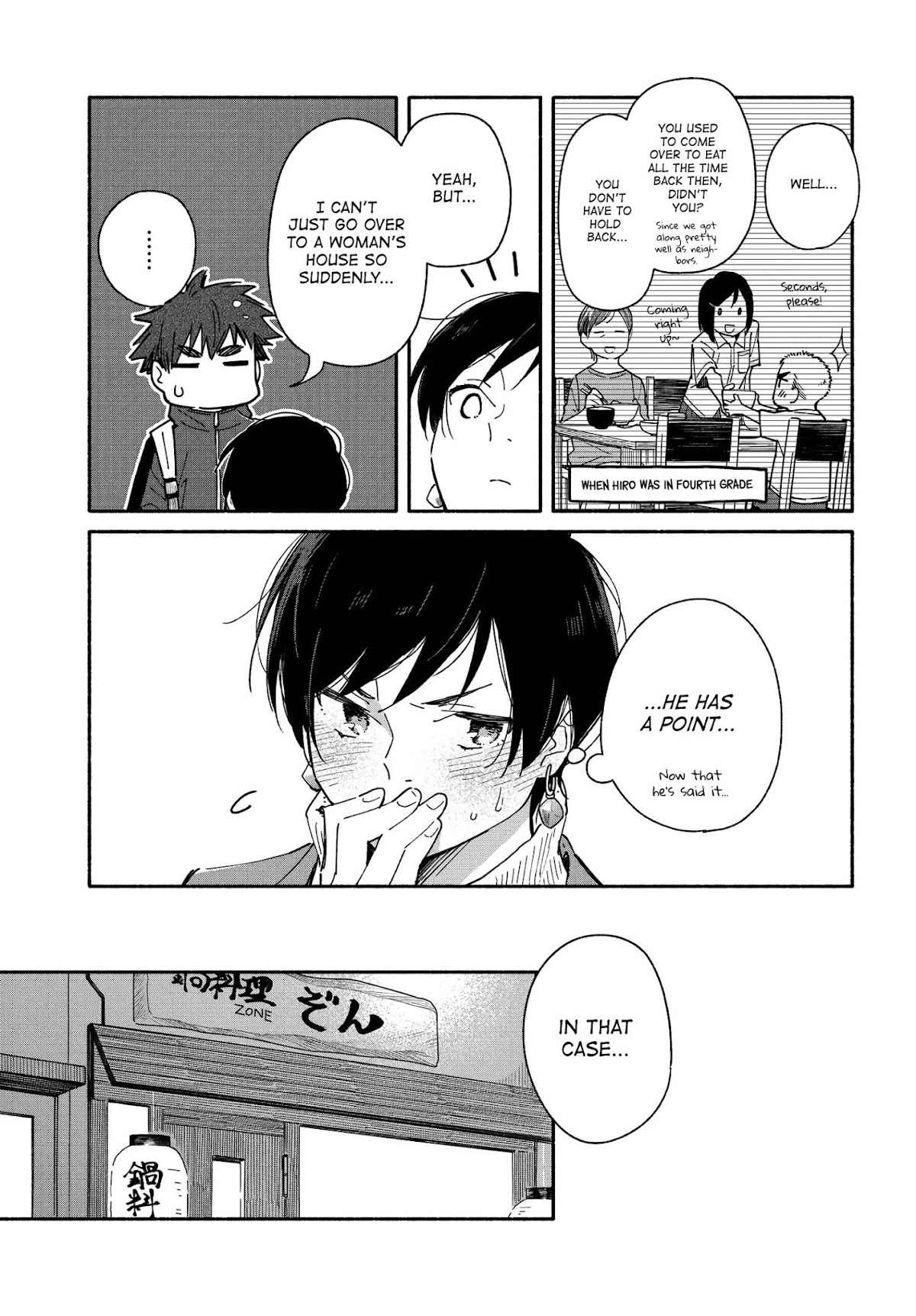 Aikagi-kun to Shiawase Gohan Chapter 6 page 11 - Chapter 6: If We Pecked From the Same Hot Pot