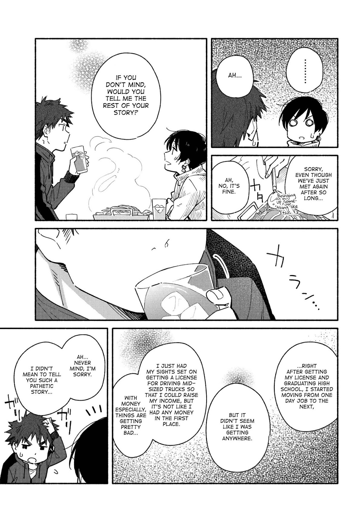 Aikagi-kun to Shiawase Gohan Chapter 6 page 15 - Chapter 6: If We Pecked From the Same Hot Pot