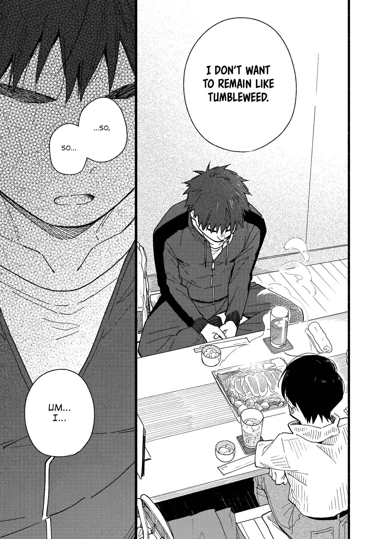 Aikagi-kun to Shiawase Gohan Chapter 6 page 17 - Chapter 6: If We Pecked From the Same Hot Pot