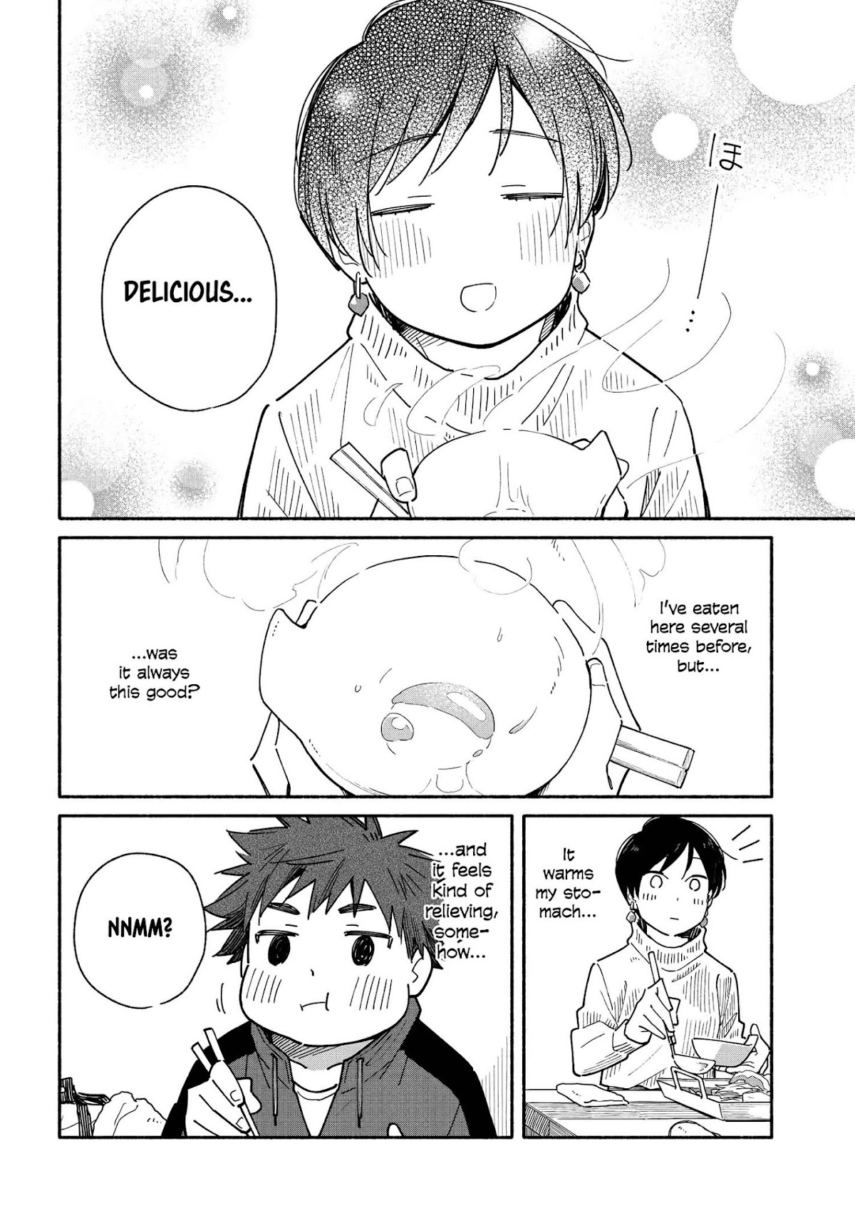 Aikagi-kun to Shiawase Gohan Chapter 6 page 22 - Chapter 6: If We Pecked From the Same Hot Pot