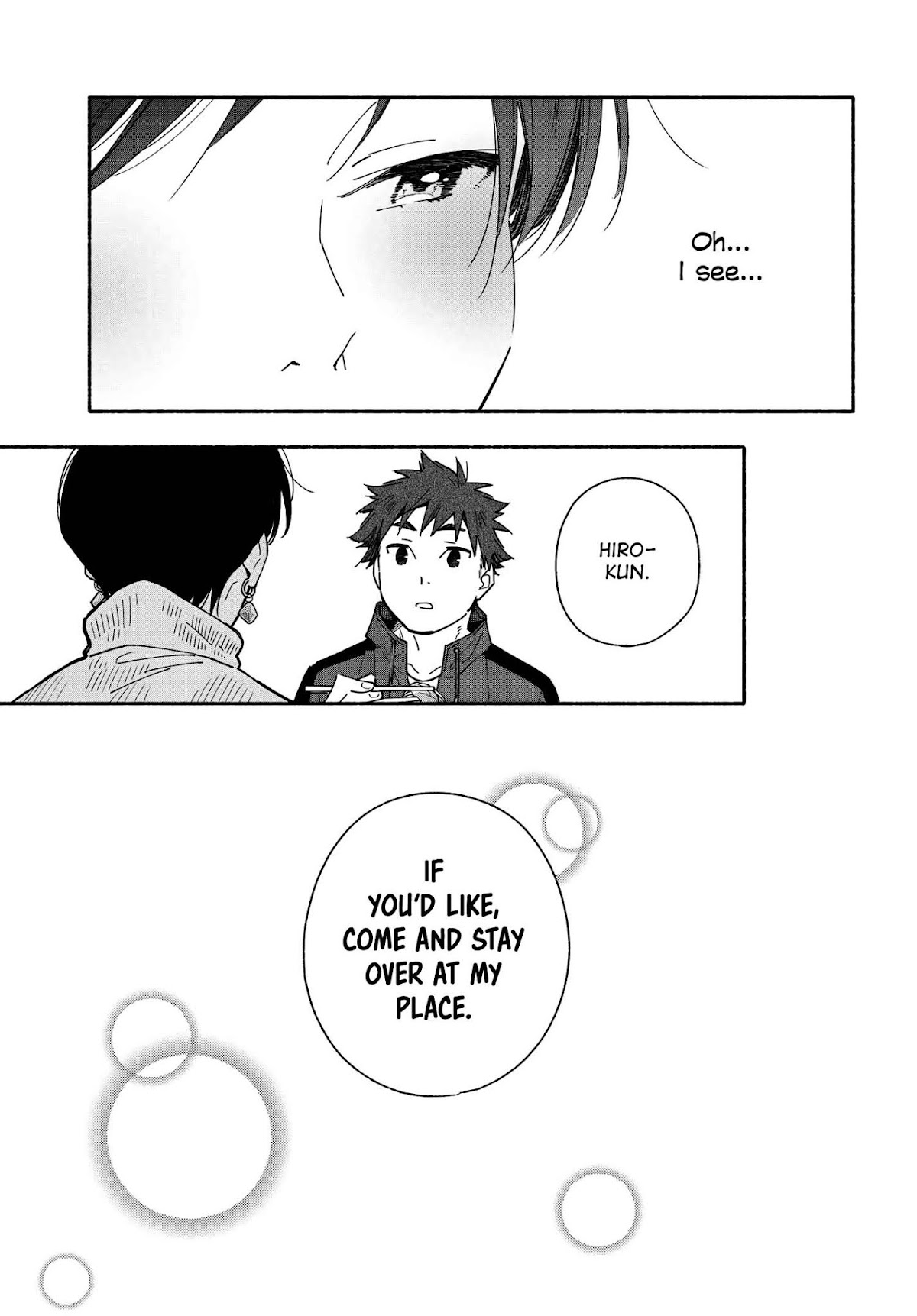 Aikagi-kun to Shiawase Gohan Chapter 6 page 23 - Chapter 6: If We Pecked From the Same Hot Pot