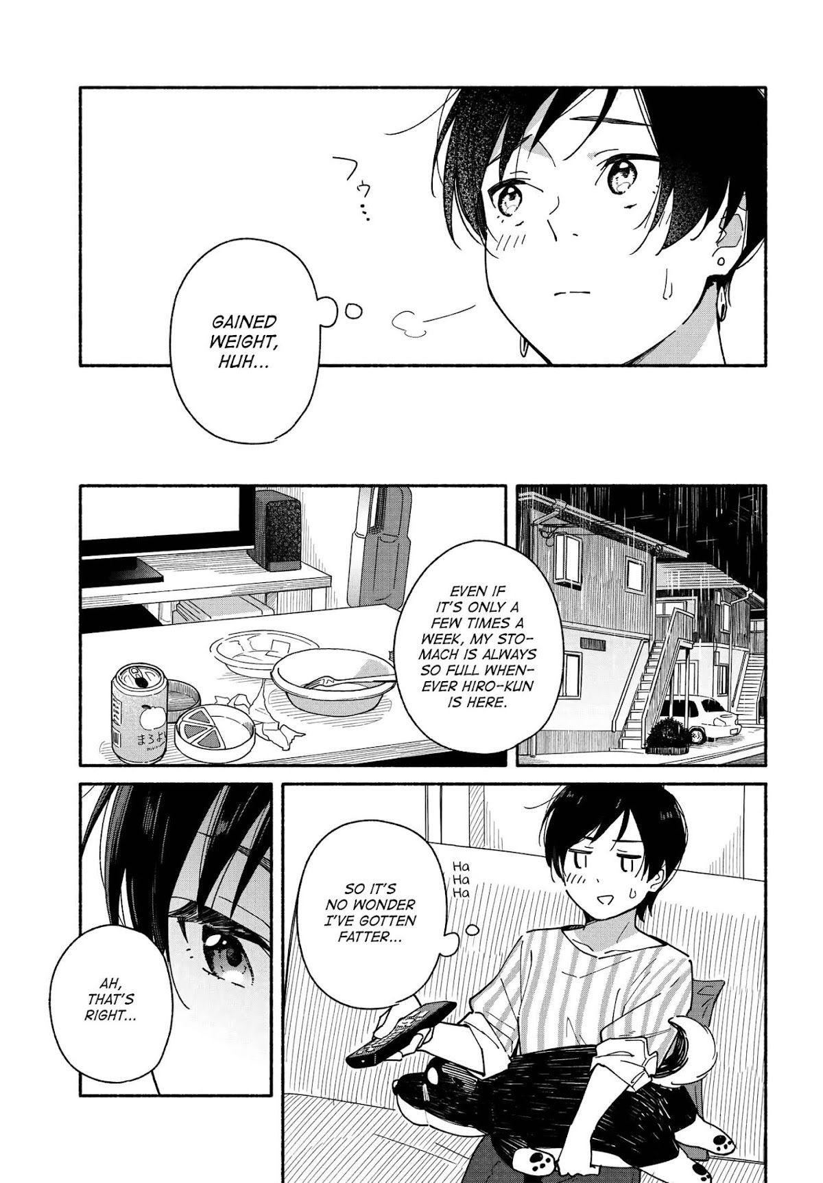 Aikagi-kun to Shiawase Gohan Chapter 6 page 5 - Chapter 6: If We Pecked From the Same Hot Pot