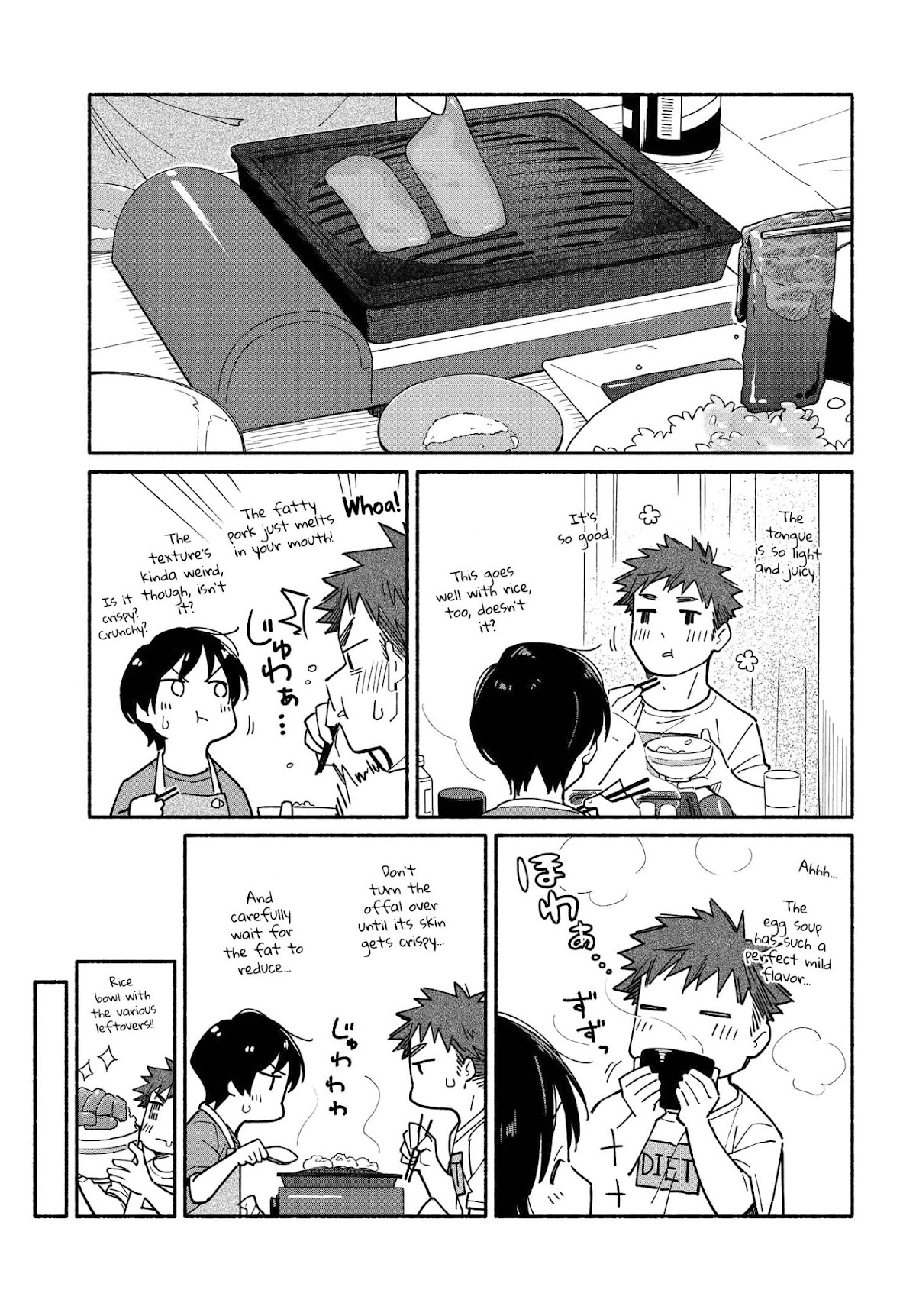 Aikagi-kun to Shiawase Gohan Chapter 7 page 13 - Chapter 7: The Smell of Supper