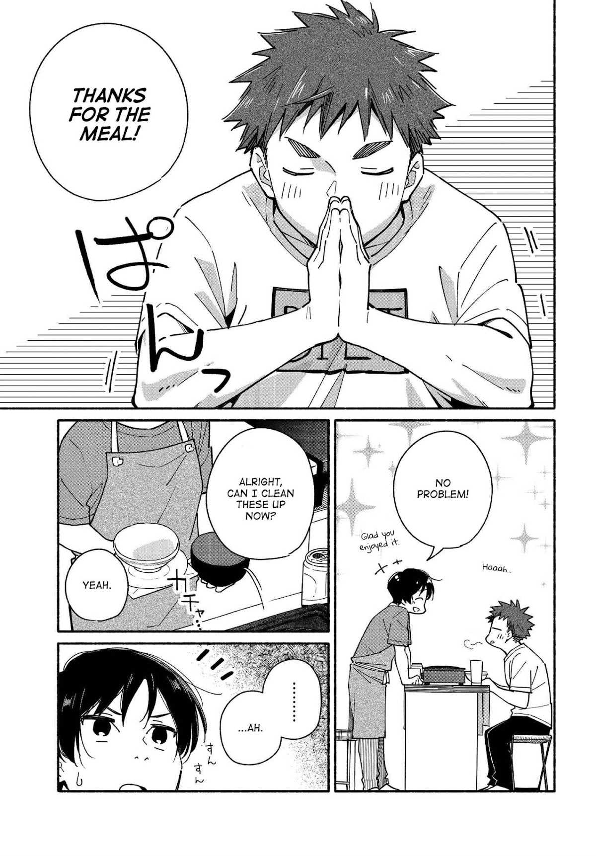 Aikagi-kun to Shiawase Gohan Chapter 7 page 15 - Chapter 7: The Smell of Supper