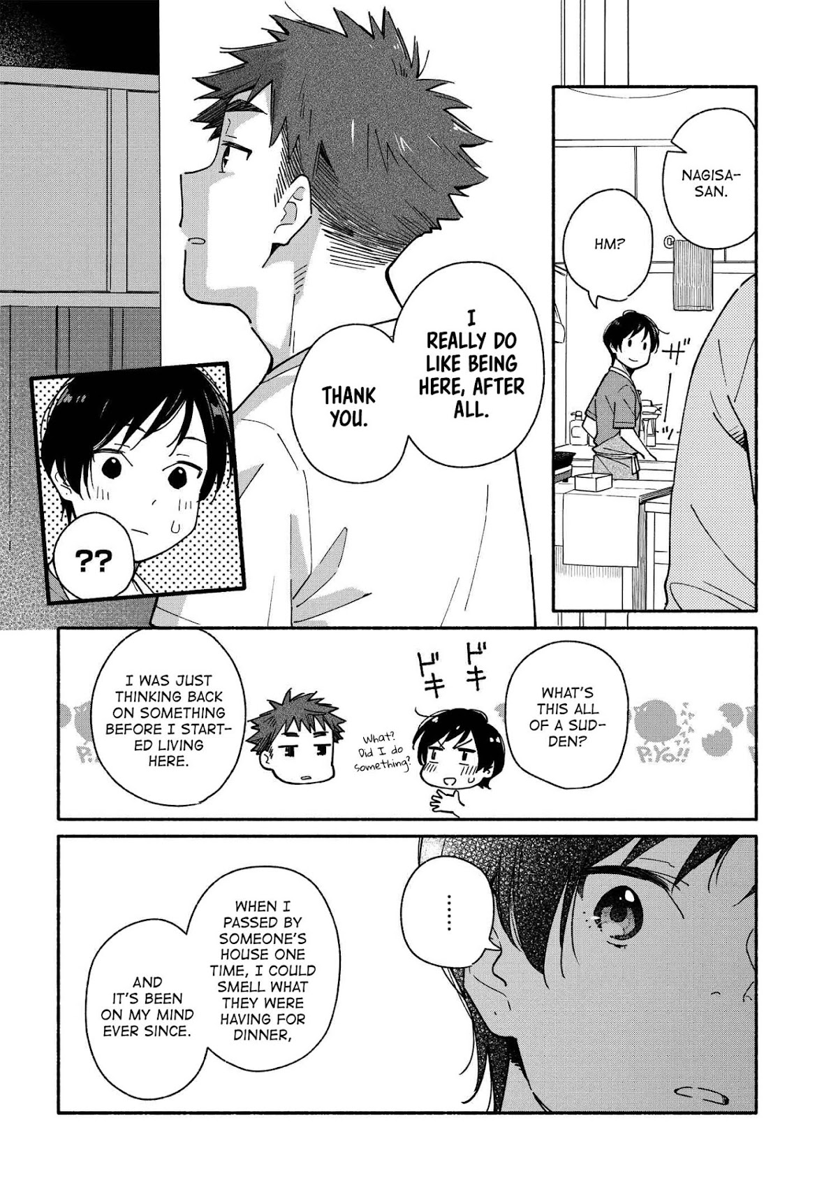Aikagi-kun to Shiawase Gohan Chapter 7 page 18 - Chapter 7: The Smell of Supper