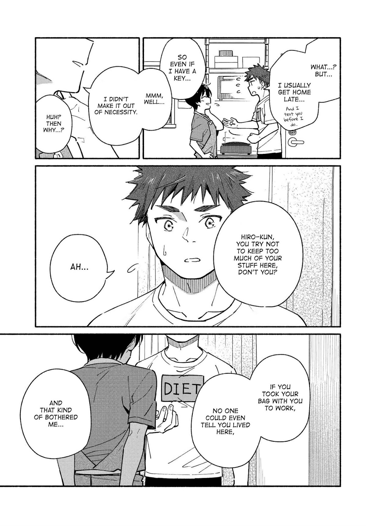 Aikagi-kun to Shiawase Gohan Chapter 7 page 23 - Chapter 7: The Smell of Supper