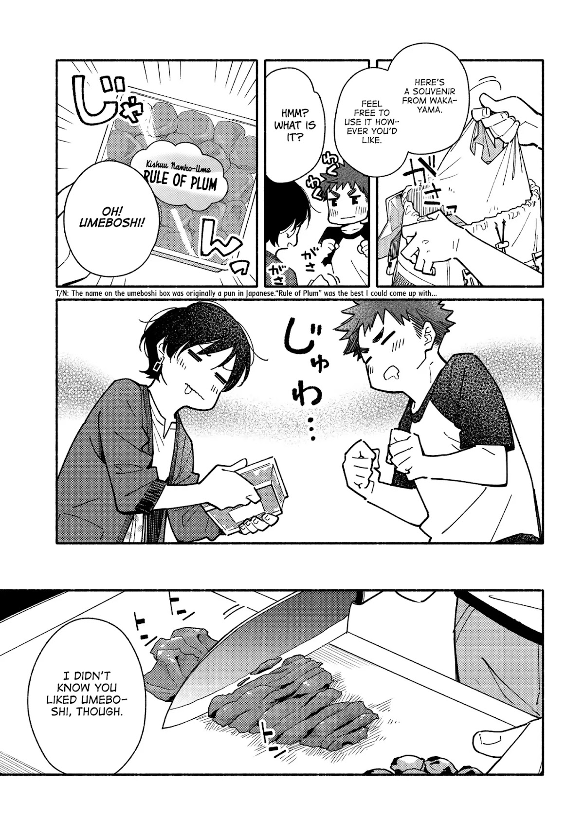 Aikagi-kun to Shiawase Gohan Chapter 9 page 11 - Chapter 9: A Perfect Partner for Umeboshi