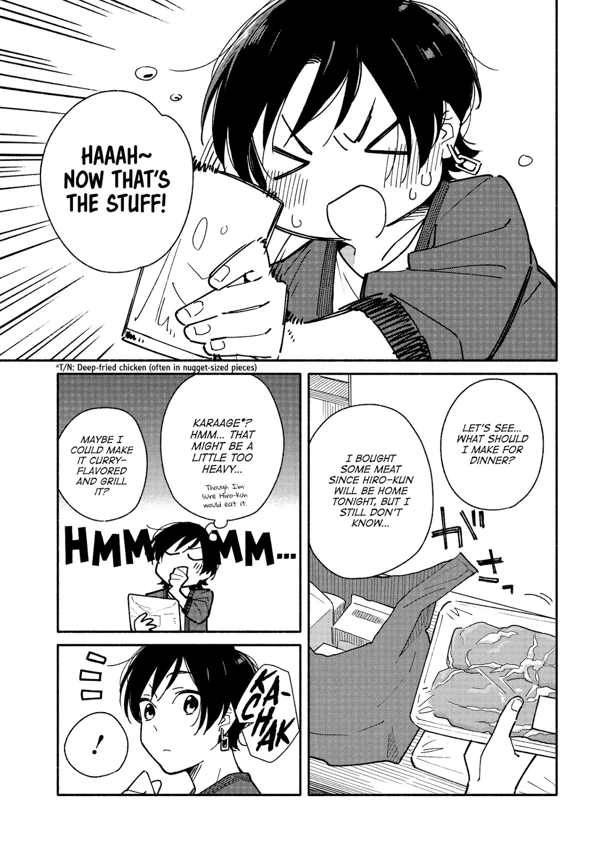 Aikagi-kun to Shiawase Gohan Chapter 9 page 7 - Chapter 9: A Perfect Partner for Umeboshi