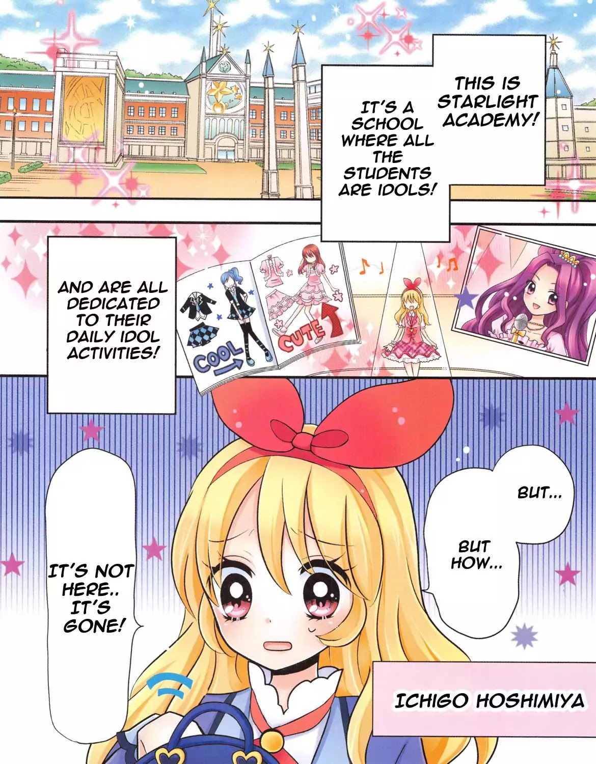 Aikatsu! - Color Wide Comics Chapter 3 page 2 - Chapter 3