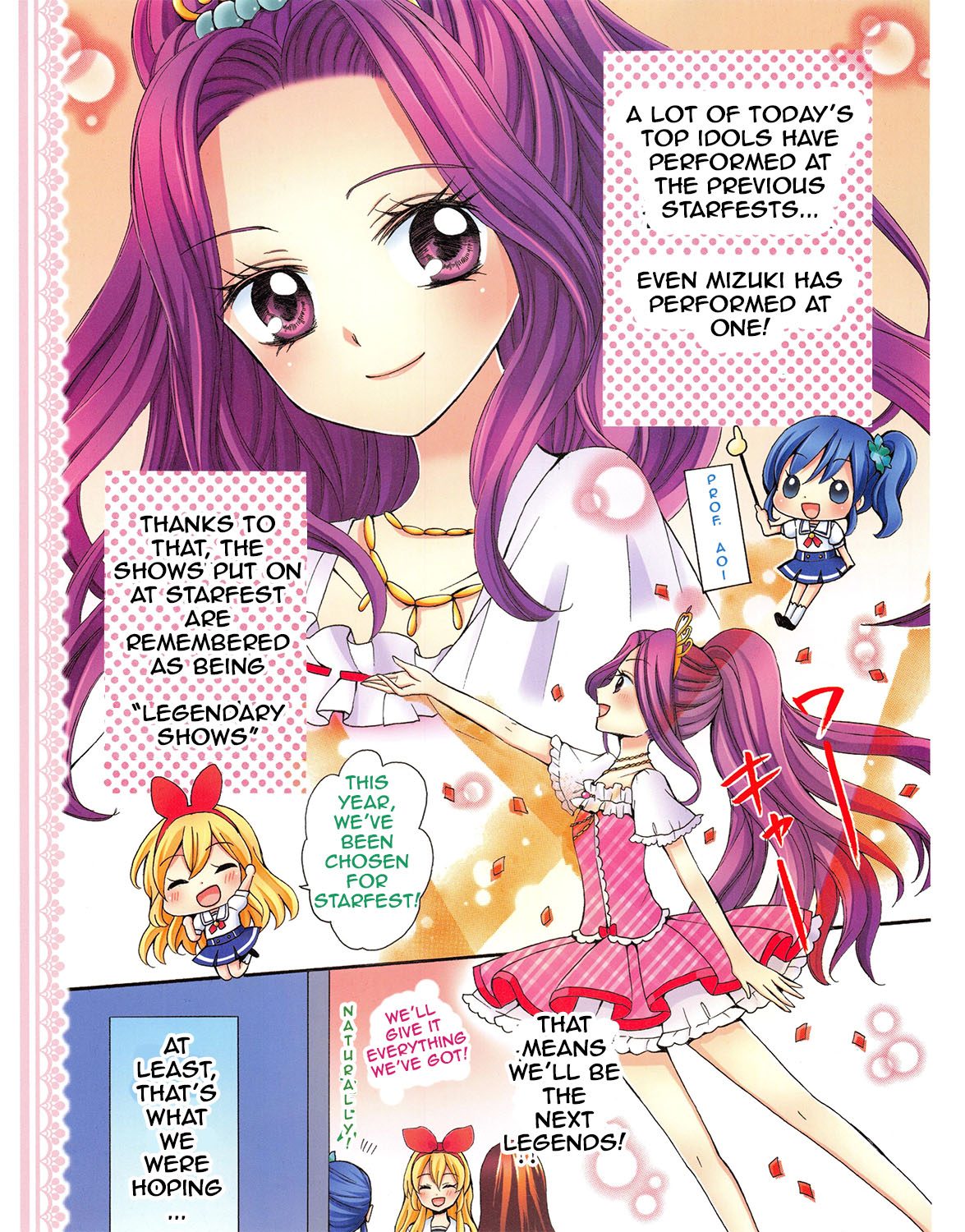 Aikatsu! - Color Wide Comics Chapter 9 page 3 - Chapter 9