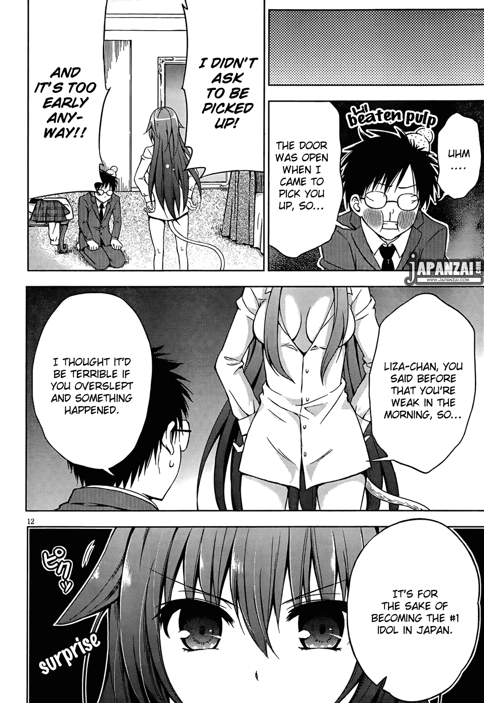 Aimane - Akuma na Kanojo o Produce Chapter 2.2 page 13 - Chapter 2 v2 : Step 2 - The Shock of Waking Up a Devil Girl