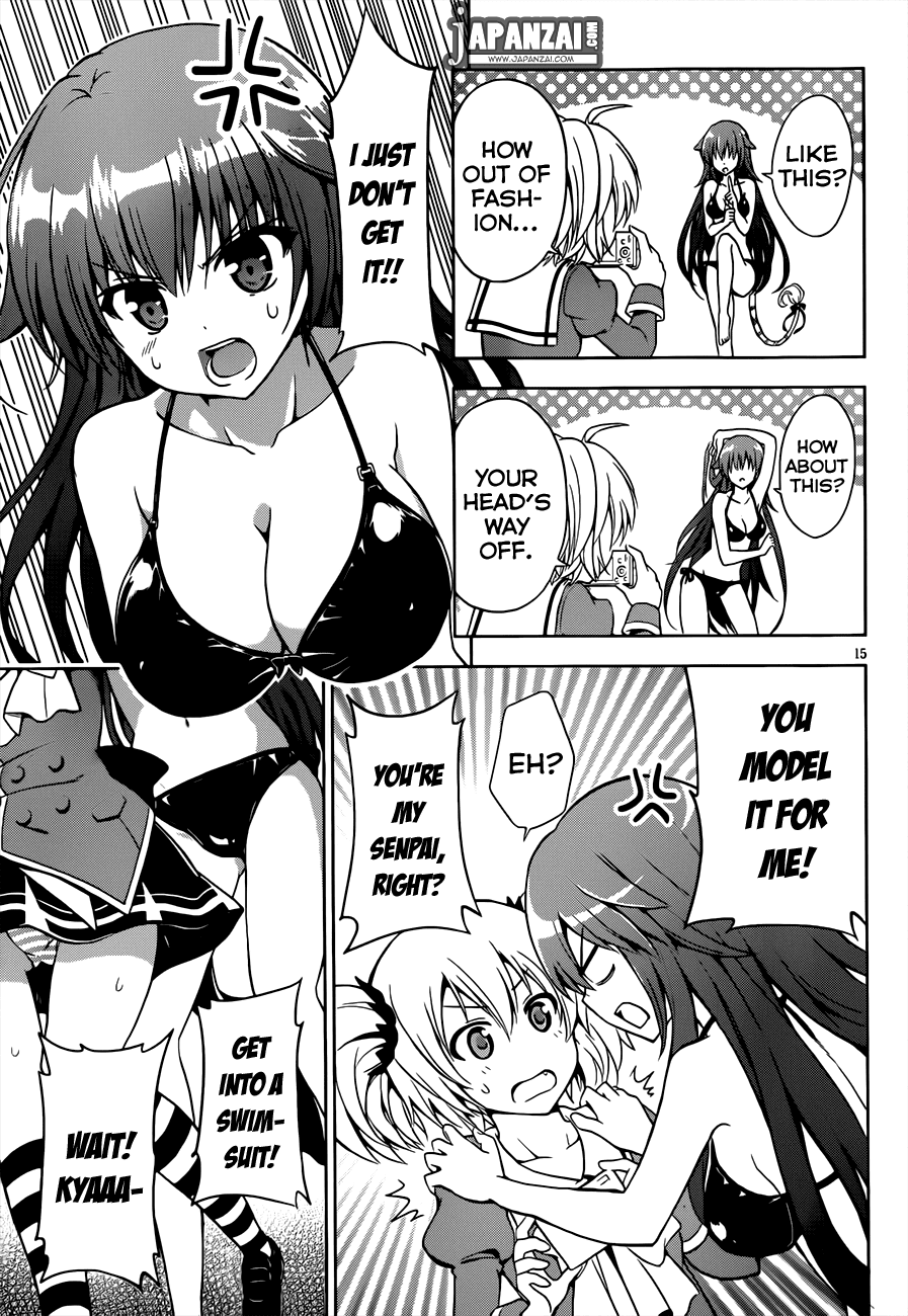 Aimane - Akuma na Kanojo o Produce Chapter 3.2 page 16 - Chapter 3 v2 : Step 3 - Devil vs Little Devil, Bathing Suit Battle!