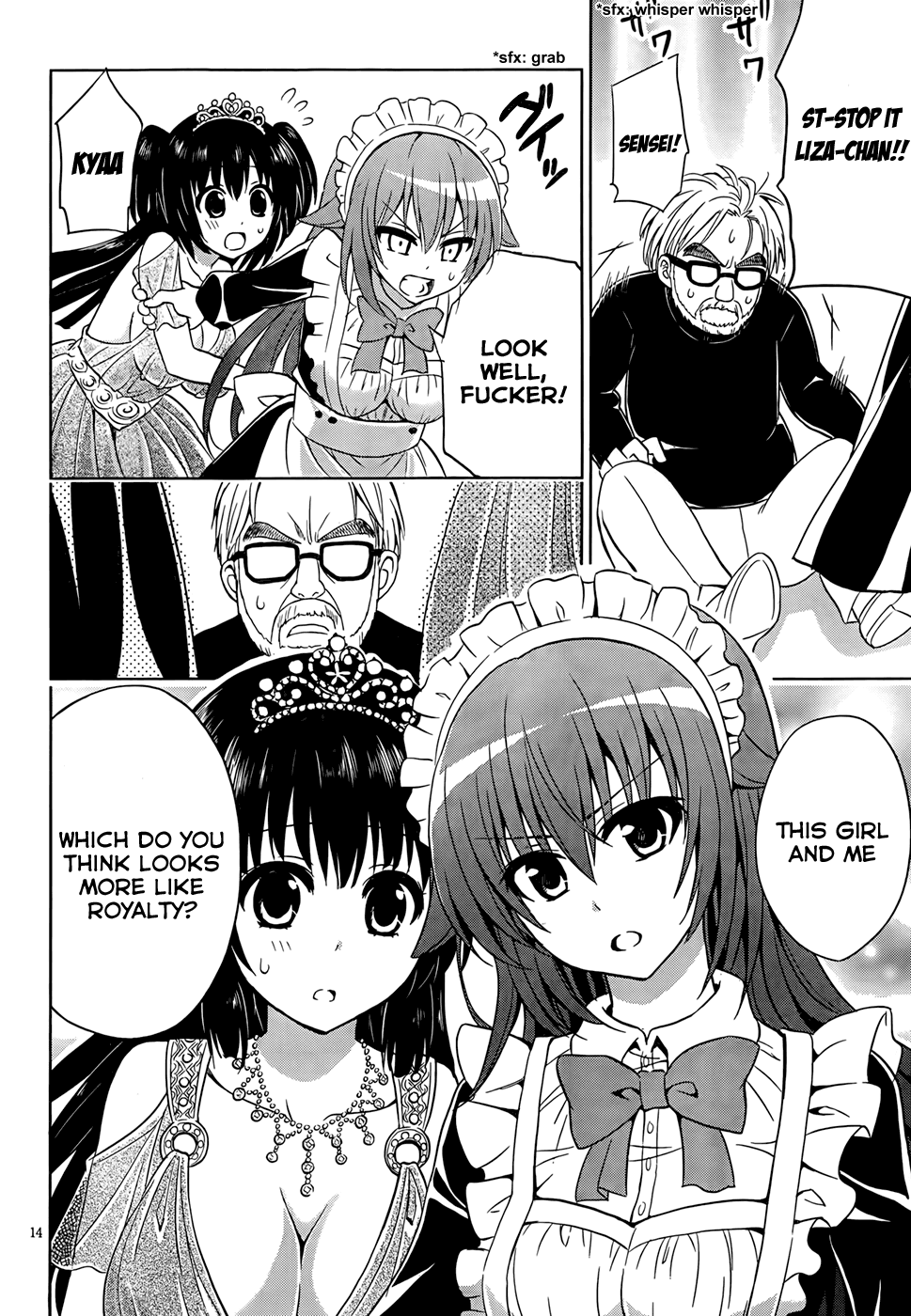 Aimane - Akuma na Kanojo o Produce Chapter 4.2 page 15 - Chapter 4 v2 : Step 4 - Princess and Queen, Maid and Slave?!