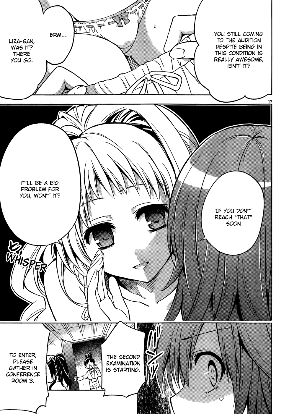 Aimane - Akuma na Kanojo o Produce Chapter 5.2 page 18 - Chapter 5 v2 : Step 5 - An Audition While Wounded All Over