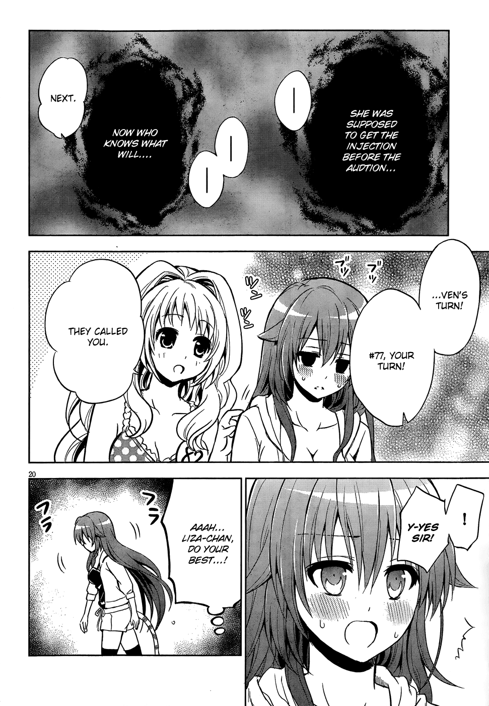 Aimane - Akuma na Kanojo o Produce Chapter 5.2 page 21 - Chapter 5 v2 : Step 5 - An Audition While Wounded All Over