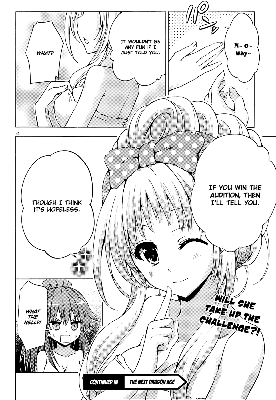 Aimane - Akuma na Kanojo o Produce Chapter 7.2 page 25 - Chapter 7 v2 : Step 7 - The Mystery of the Tail and the Final Audition