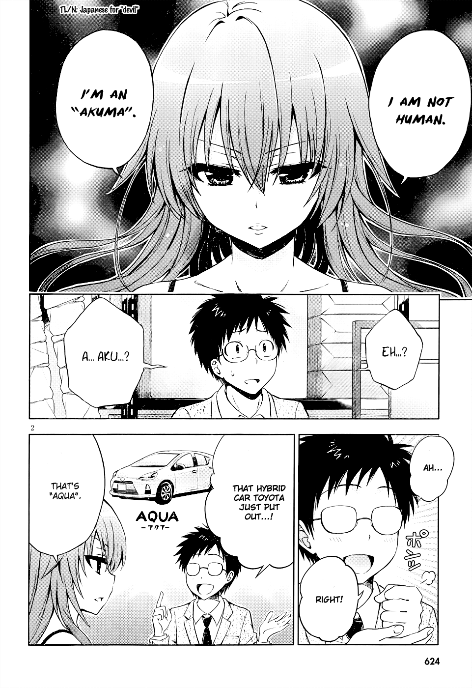 Aimane - Akuma na Kanojo o Produce Chapter 7.2 page 3 - Chapter 7 v2 : Step 7 - The Mystery of the Tail and the Final Audition