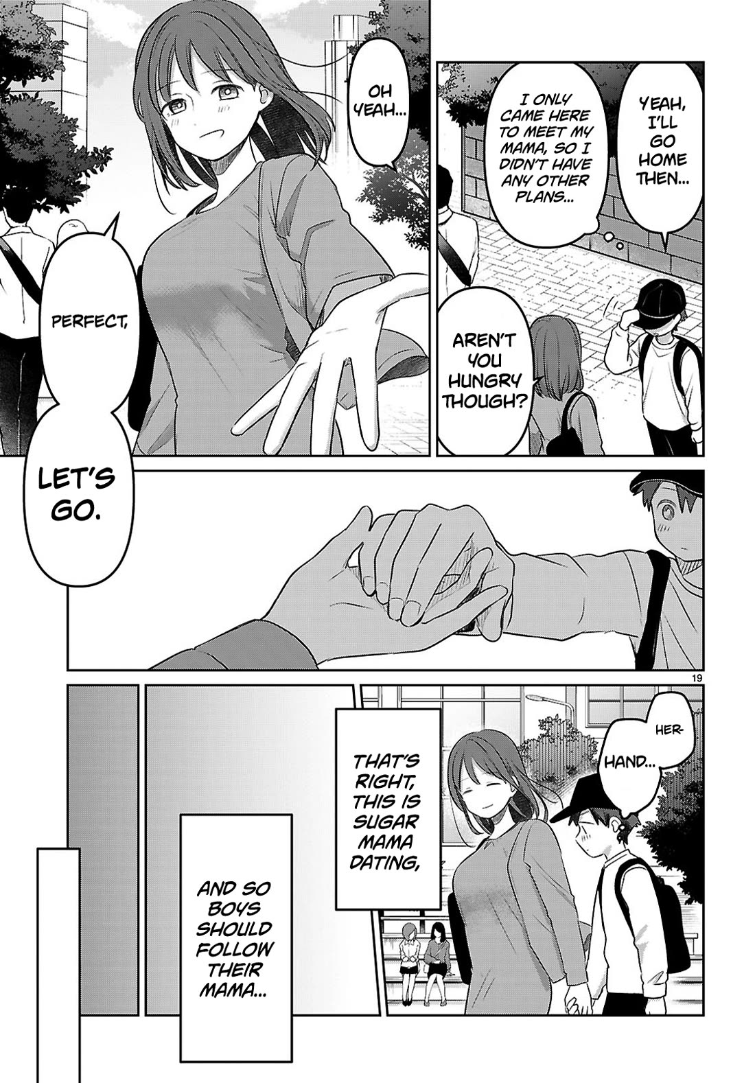 Ainosenbiki: A Story of Getting a Mommy After Doing Sugar Mama Dating Chapter 1 page 22 - Chapter 1: I Want to Get to Know a Mama