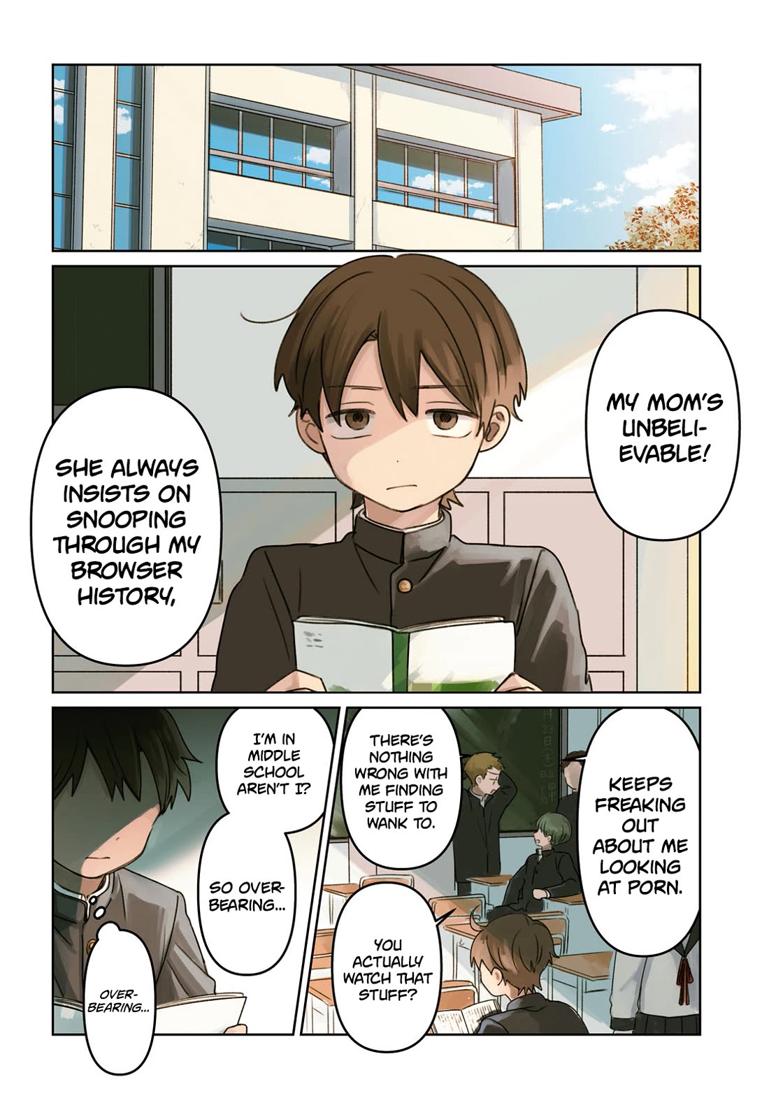 Ainosenbiki: A Story of Getting a Mommy After Doing Sugar Mama Dating Chapter 1 page 3 - Chapter 1: I Want to Get to Know a Mama