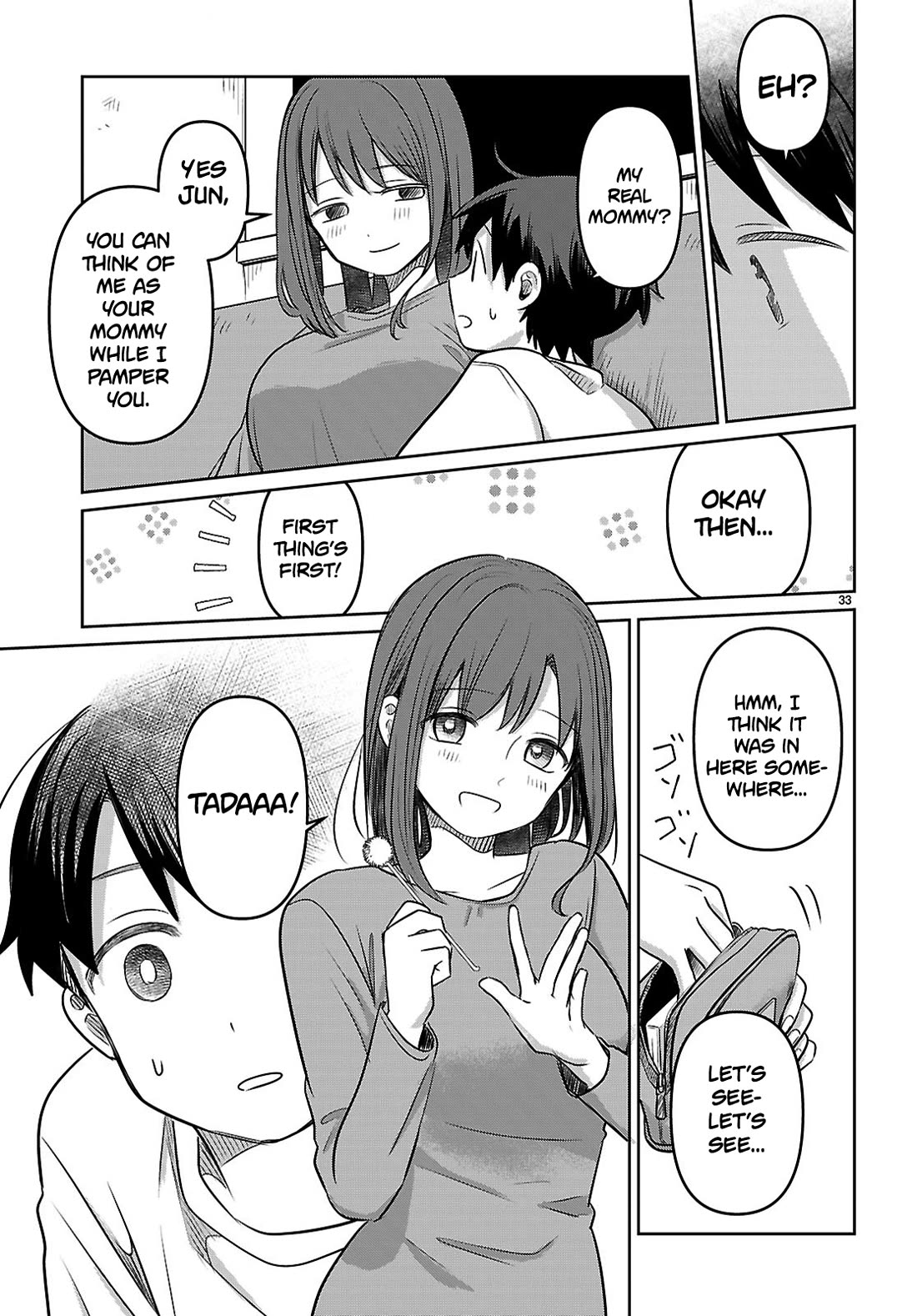 Ainosenbiki: A Story of Getting a Mommy After Doing Sugar Mama Dating Chapter 1 page 36 - Chapter 1: I Want to Get to Know a Mama