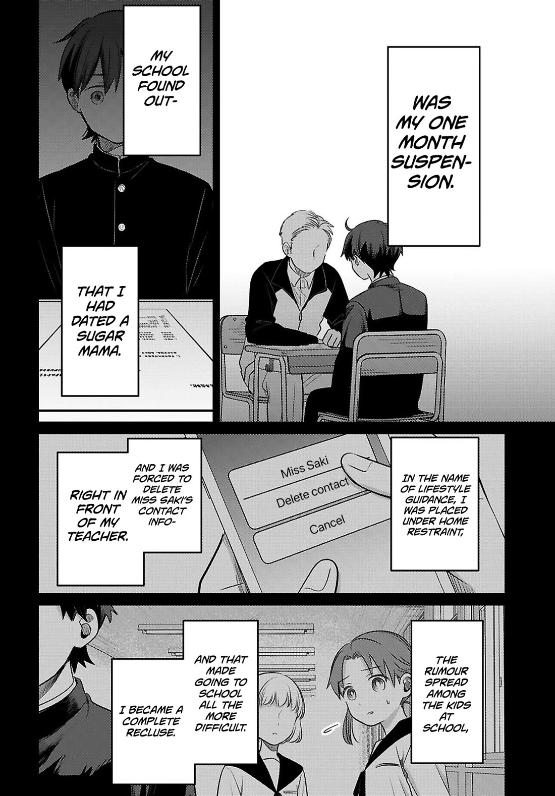 Ainosenbiki: A Story of Getting a Mommy After Doing Sugar Mama Dating Chapter 1 page 44 - Chapter 1: I Want to Get to Know a Mama