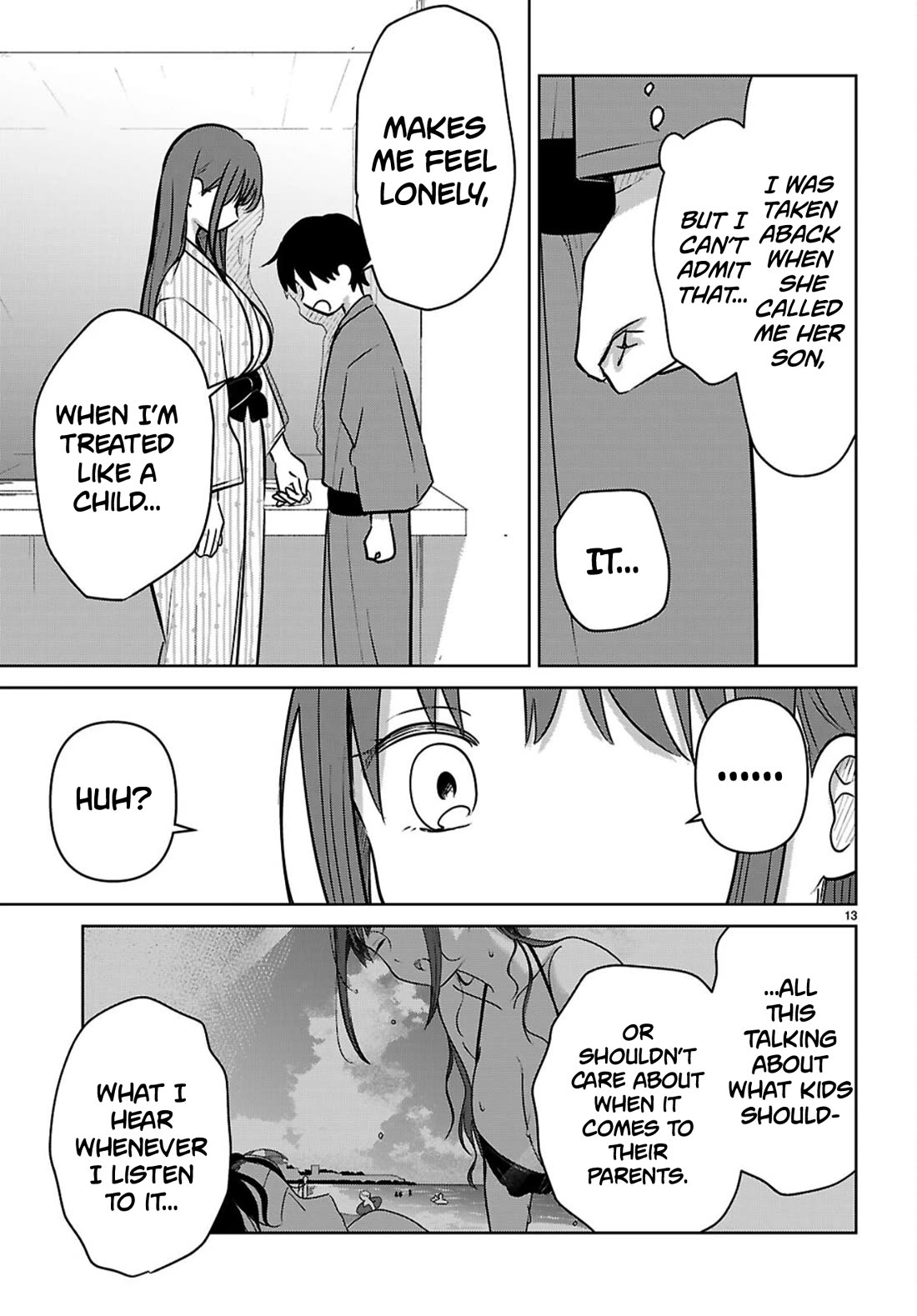 Ainosenbiki: A Story of Getting a Mommy After Doing Sugar Mama Dating Chapter 10 page 13 - Chapter 10: The Truth