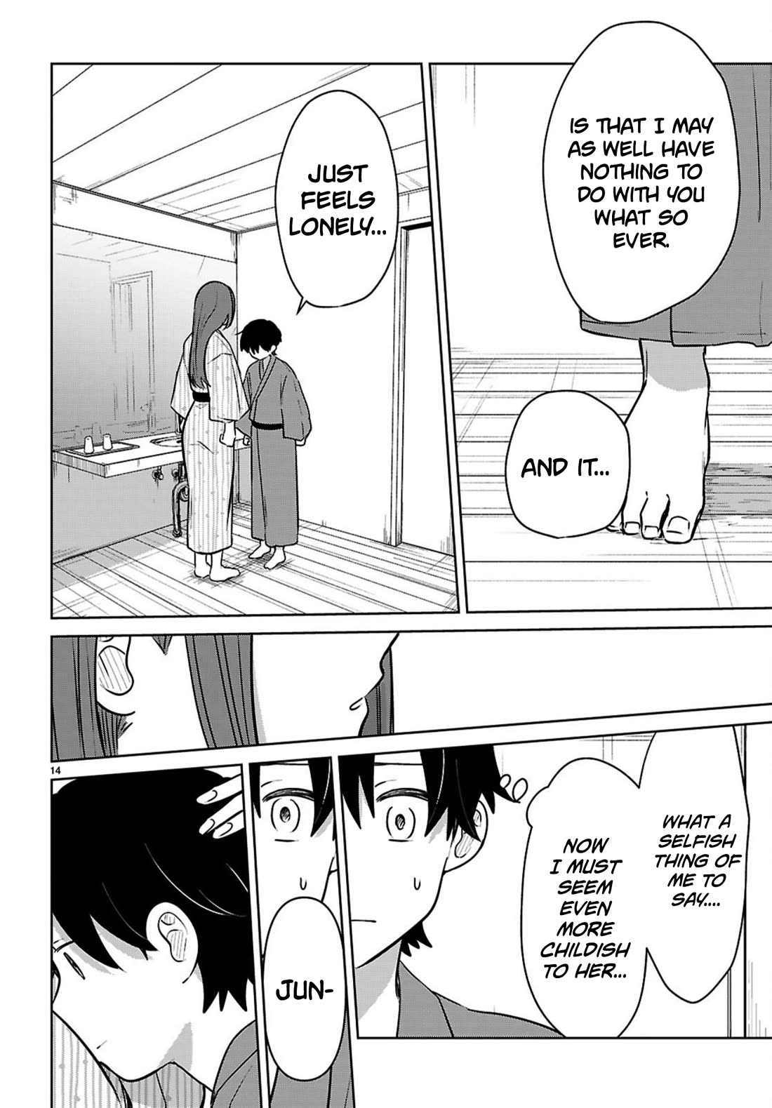 Ainosenbiki: A Story of Getting a Mommy After Doing Sugar Mama Dating Chapter 10 page 14 - Chapter 10: The Truth