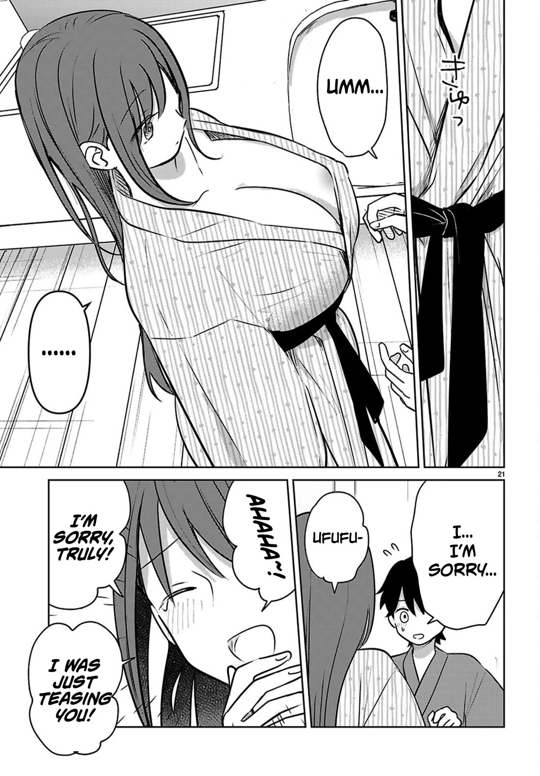 Ainosenbiki: A Story of Getting a Mommy After Doing Sugar Mama Dating Chapter 10 page 21 - Chapter 10: The Truth