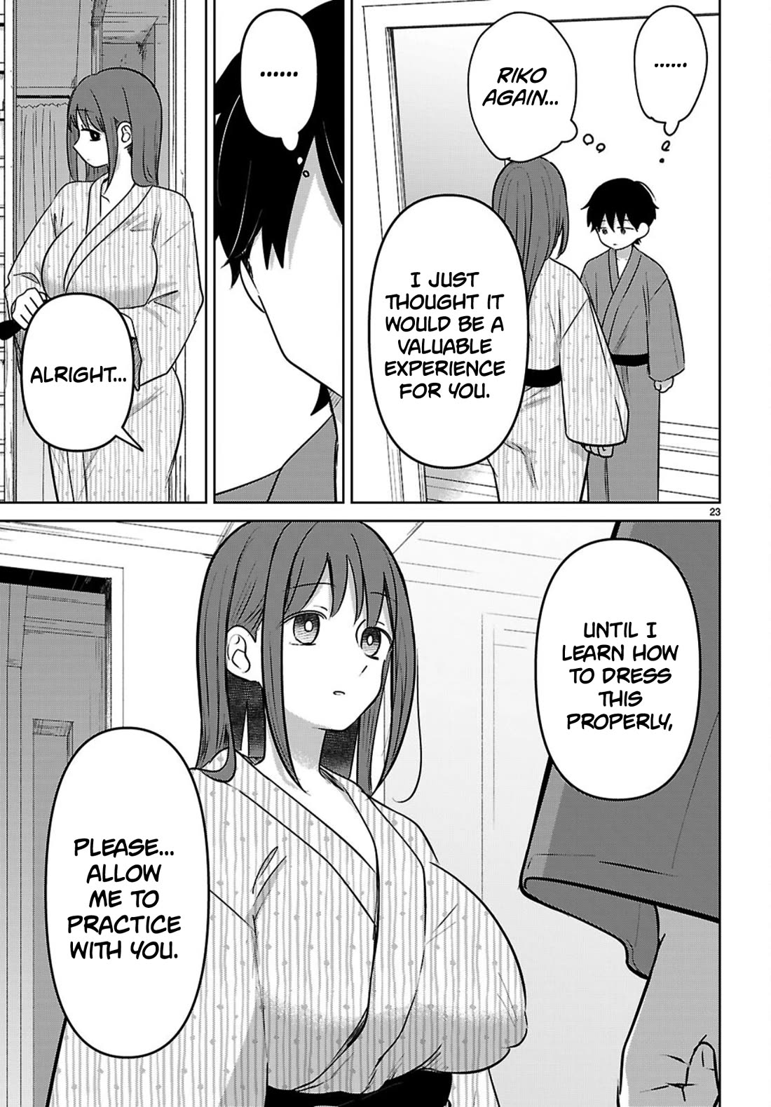 Ainosenbiki: A Story of Getting a Mommy After Doing Sugar Mama Dating Chapter 10 page 23 - Chapter 10: The Truth