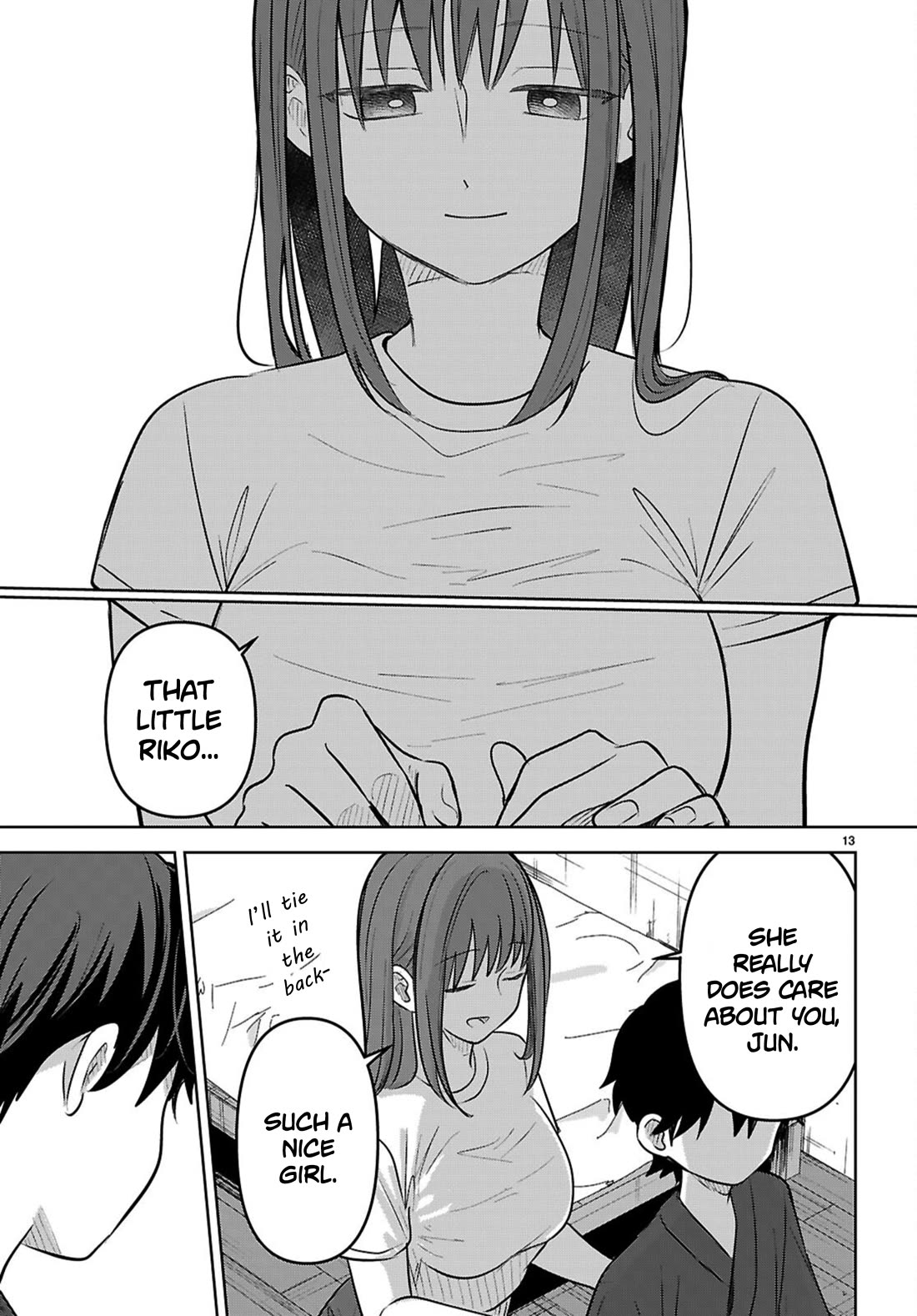 Ainosenbiki: A Story of Getting a Mommy After Doing Sugar Mama Dating Chapter 11 page 13 - Chapter 11: Private Feelings, Public Facades