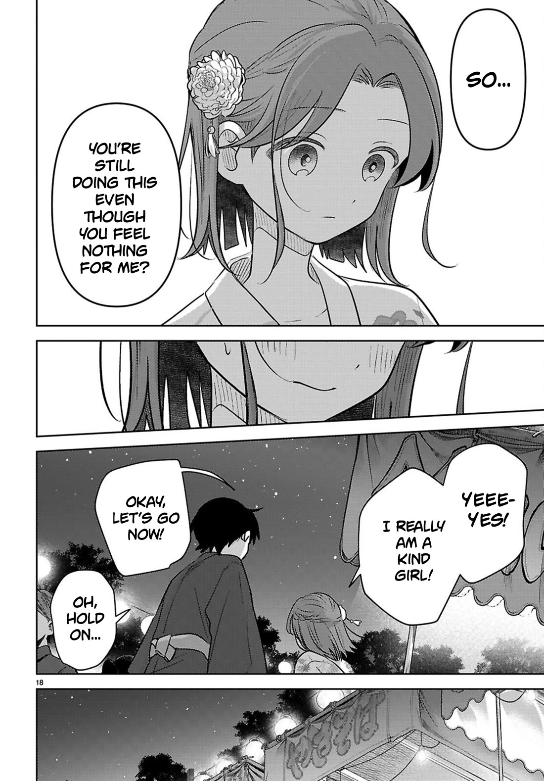 Ainosenbiki: A Story of Getting a Mommy After Doing Sugar Mama Dating Chapter 11 page 18 - Chapter 11: Private Feelings, Public Facades