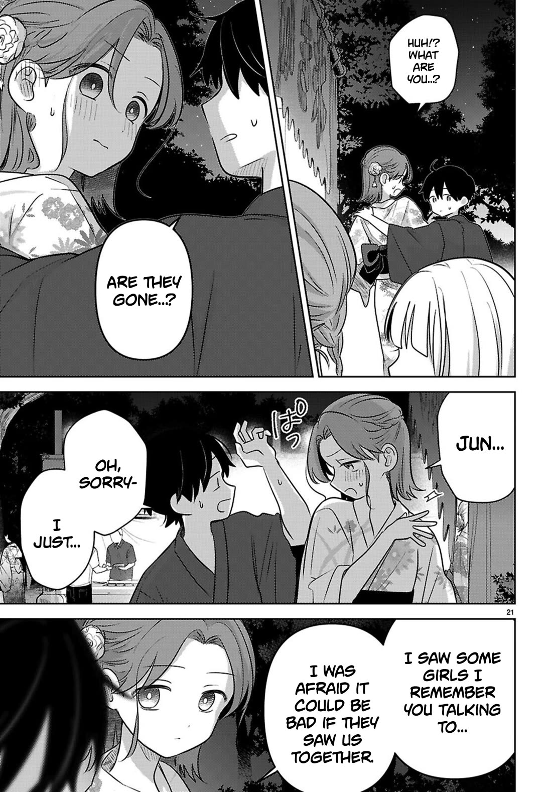 Ainosenbiki: A Story of Getting a Mommy After Doing Sugar Mama Dating Chapter 11 page 21 - Chapter 11: Private Feelings, Public Facades