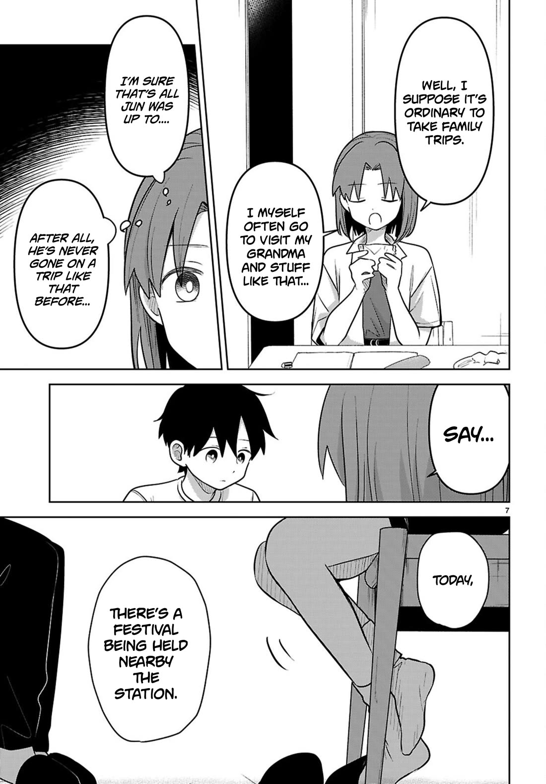 Ainosenbiki: A Story of Getting a Mommy After Doing Sugar Mama Dating Chapter 11 page 7 - Chapter 11: Private Feelings, Public Facades