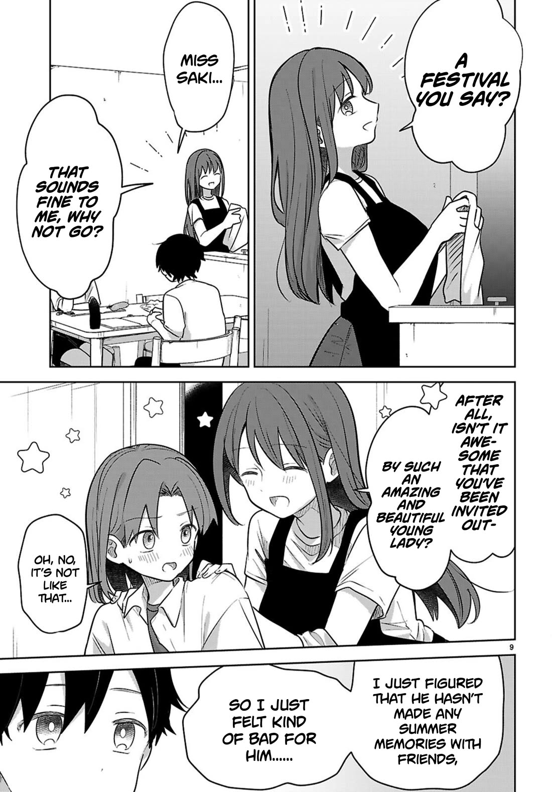 Ainosenbiki: A Story of Getting a Mommy After Doing Sugar Mama Dating Chapter 11 page 9 - Chapter 11: Private Feelings, Public Facades