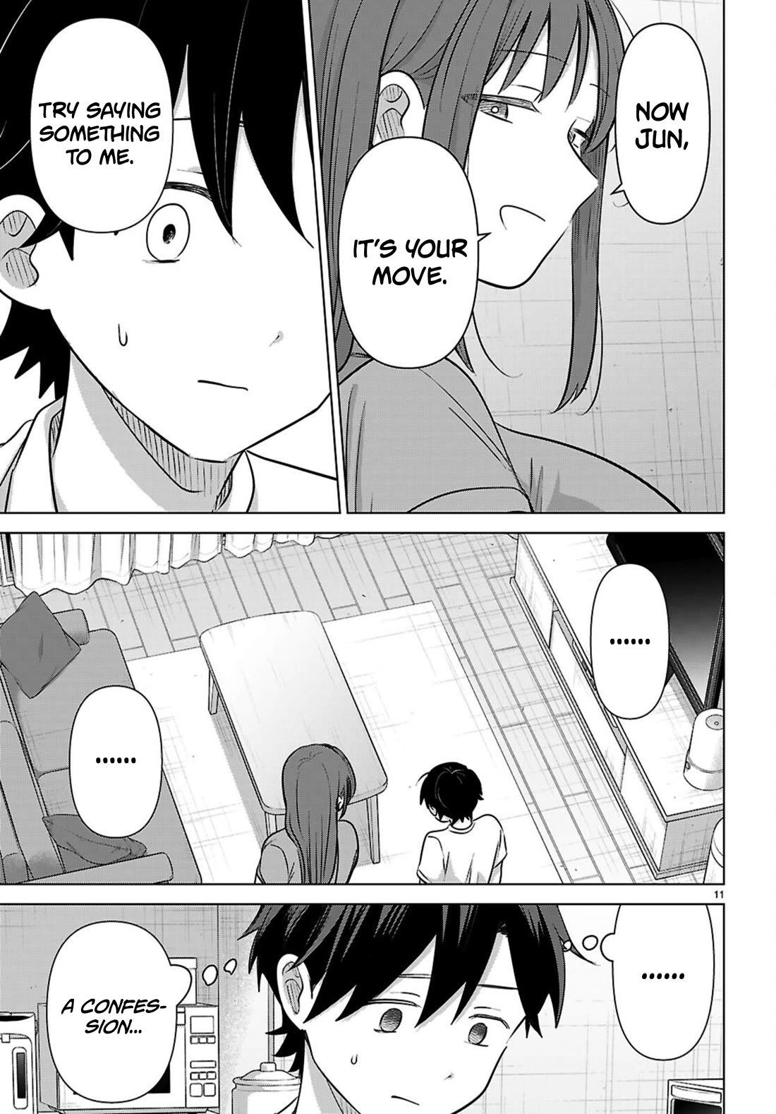 Ainosenbiki: A Story of Getting a Mommy After Doing Sugar Mama Dating Chapter 12 page 11 - Chapter 12: A Practice Confession