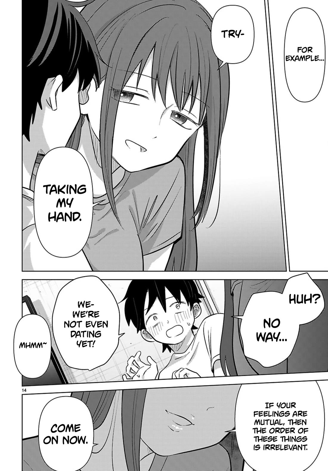 Ainosenbiki: A Story of Getting a Mommy After Doing Sugar Mama Dating Chapter 12 page 14 - Chapter 12: A Practice Confession