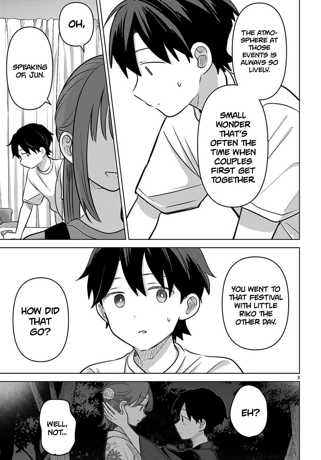 Ainosenbiki: A Story of Getting a Mommy After Doing Sugar Mama Dating Chapter 12 page 3 - Chapter 12: A Practice Confession